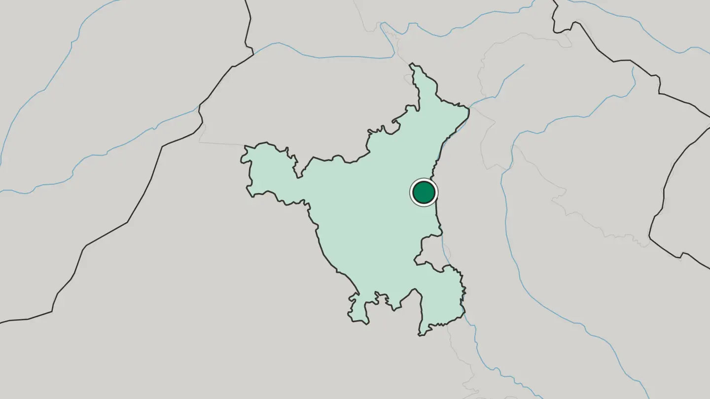 Map of Panipat in India