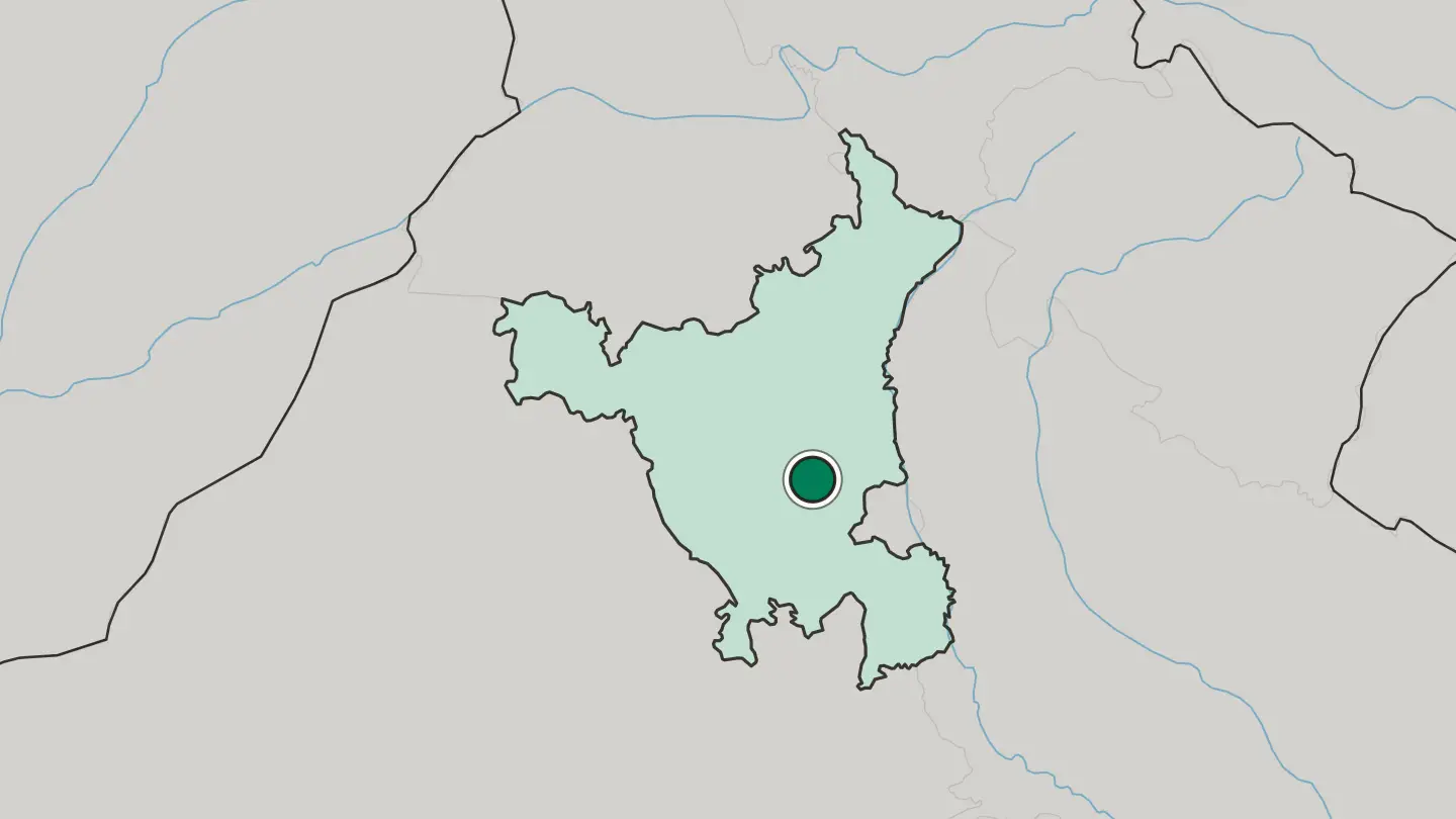 Map of Rohtak in India