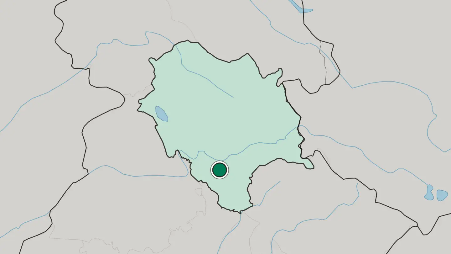 Map of Shimla in India