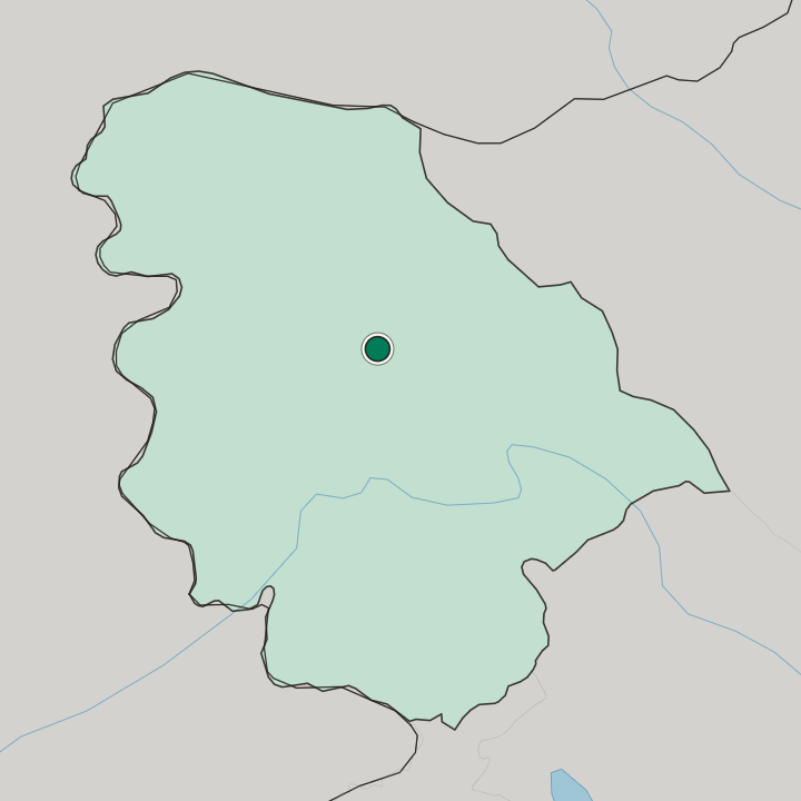 Map showing Anantnag — In State of Jammu and Kashmīr