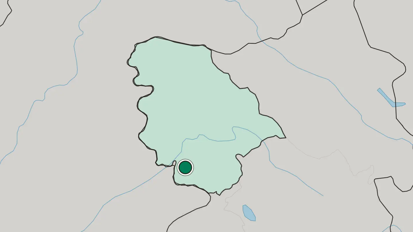 Map of Jammu in India