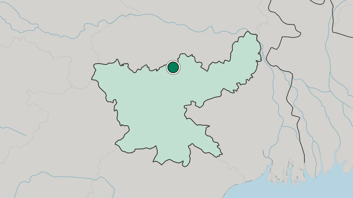 Map of Jhumri Telaiya in India