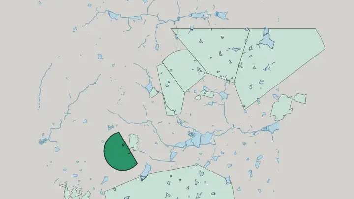 Map of Jayanagar in Bengaluru