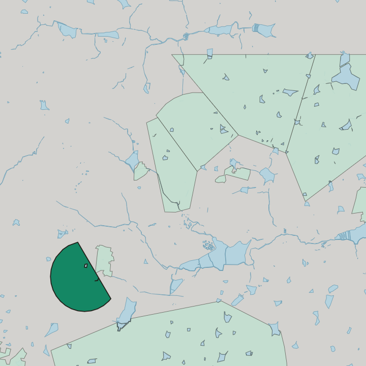 Map showing Jayanagar — In Bengaluru