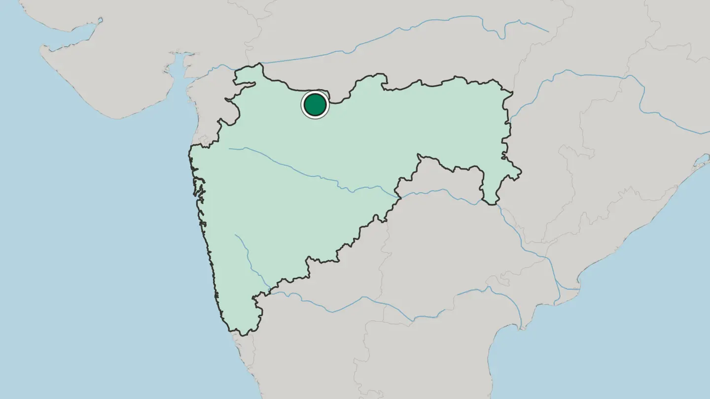 Map of Bhusawal in India