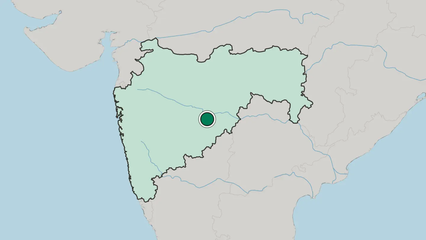 Map of Parli Vaijnāth in India