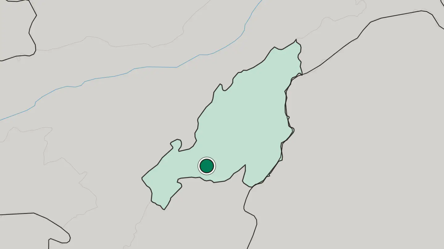 Map of Kohima in India