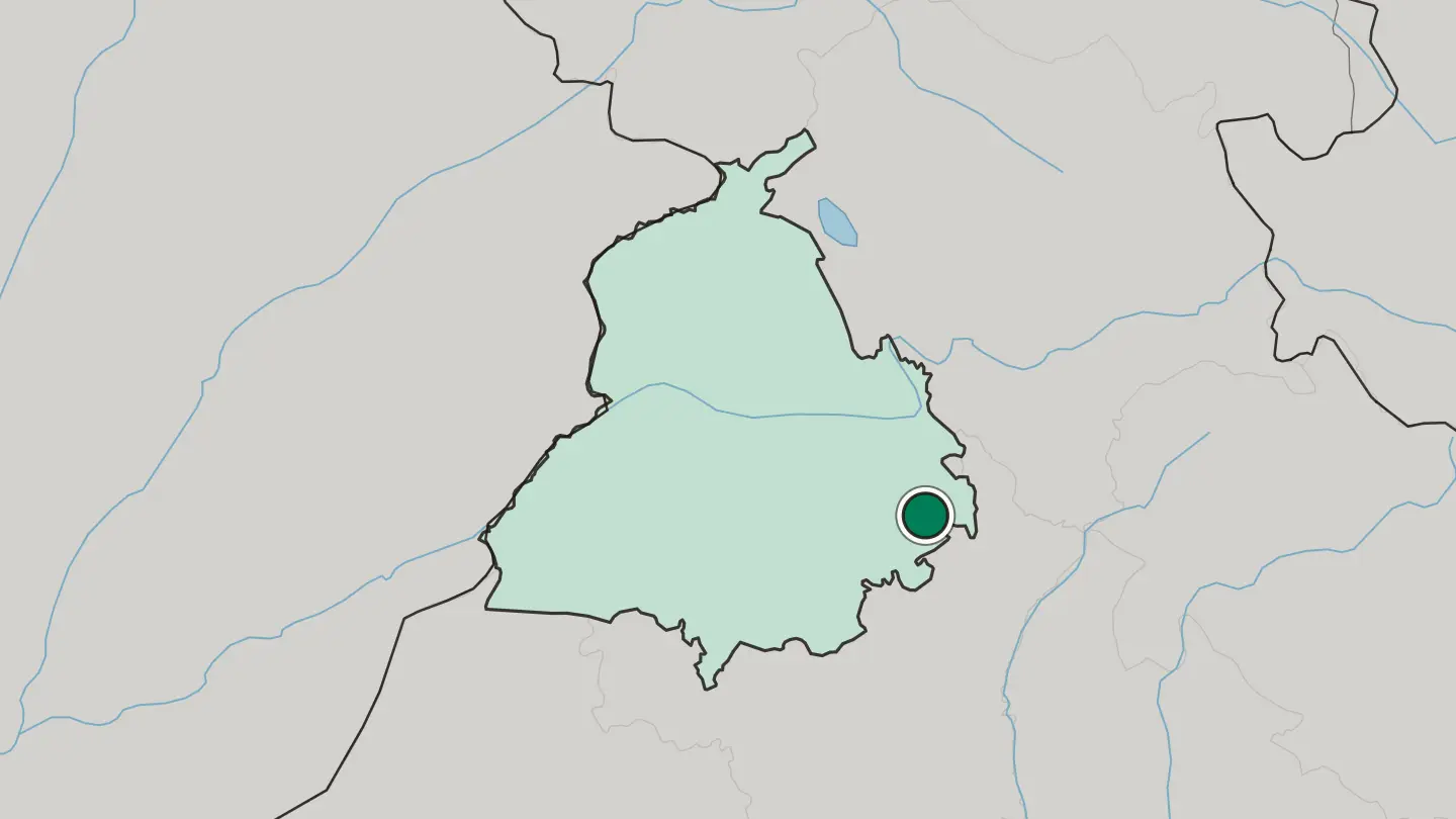 Map of Rajpura in India