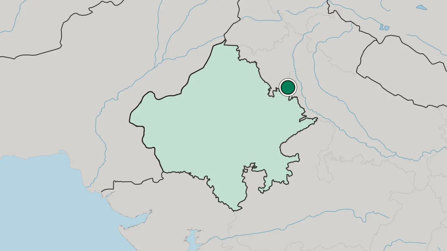 Map of Bhiwadi in India