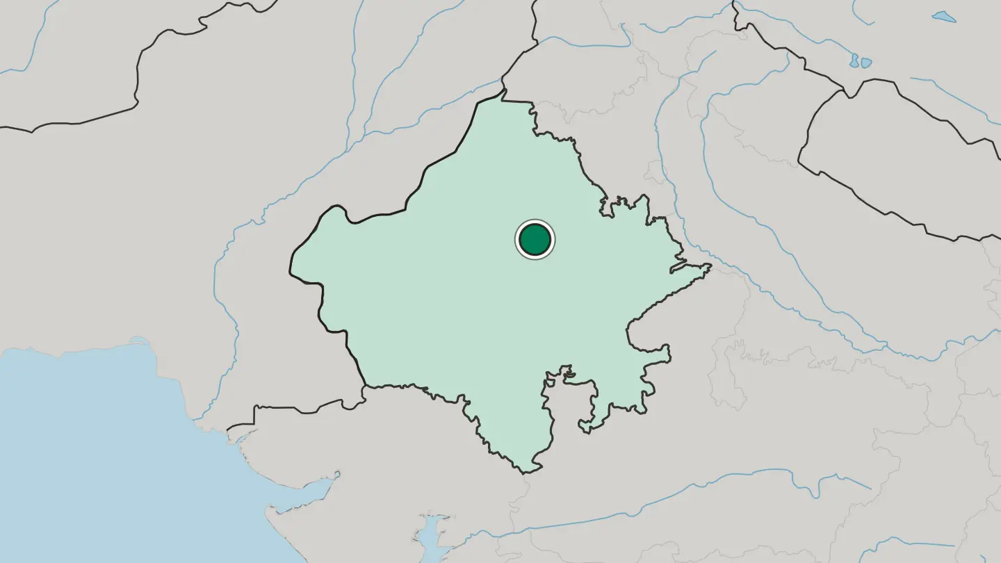 Map of Dīdwāna in India