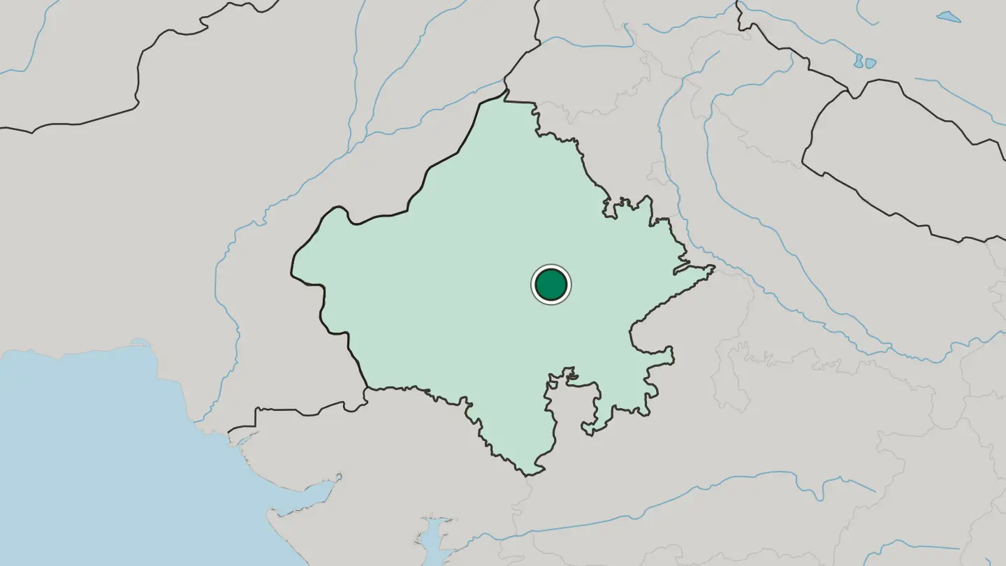 Map of Kishangarh in India