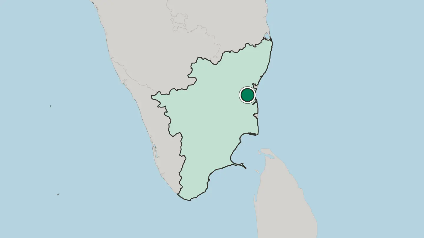 Map of Neyveli in India