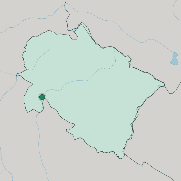 Map showing Haridwar — In State of Uttarākhand