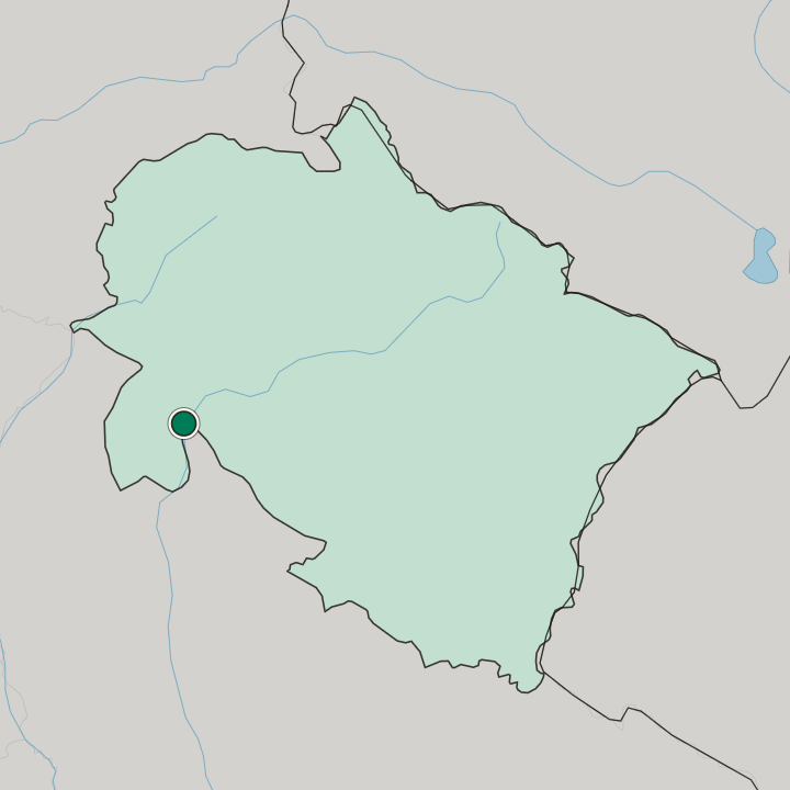 Map showing Haridwar — In State of Uttarākhand