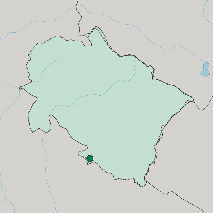 Map showing Kashipur — In State of Uttarākhand