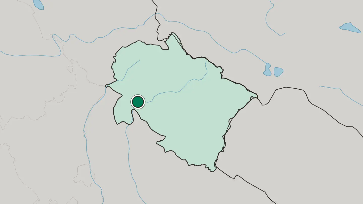 Map of Rishīkesh in India