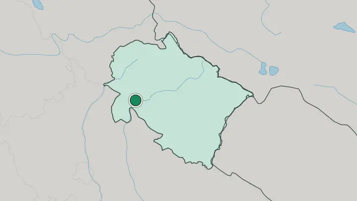 Map of Rishīkesh in India