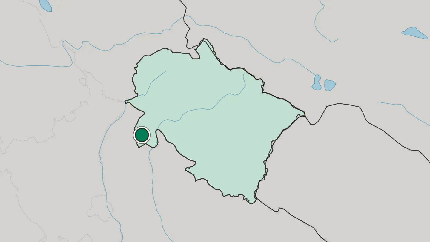 Map of Roorkee in India