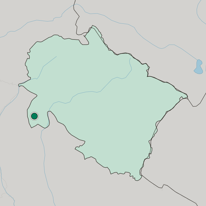 Map showing Roorkee — In State of Uttarākhand