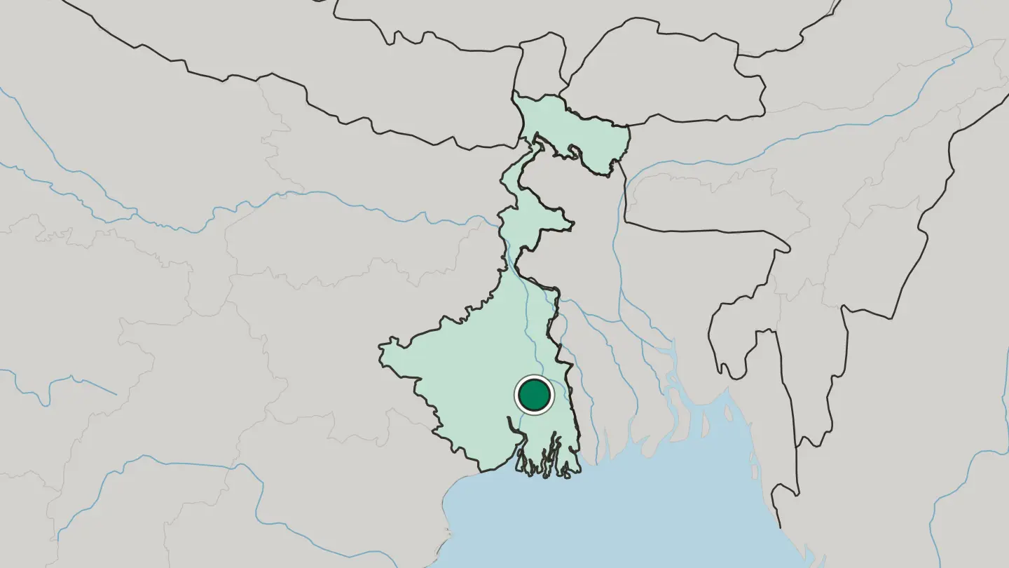 Map of Shrīrāmpur in India