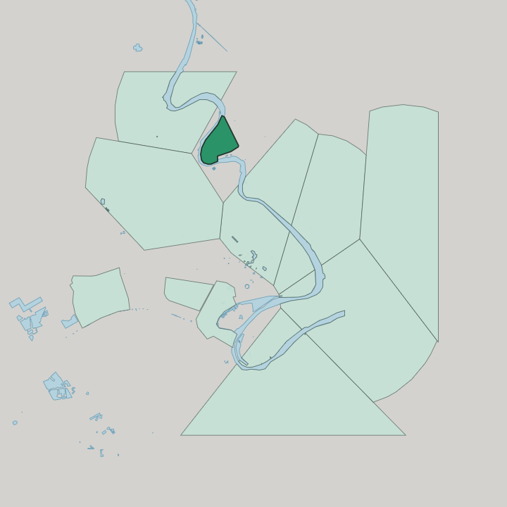 Map showing Adhamiyah — In Baghdad