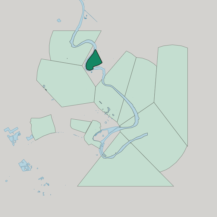 Map showing Adhamiyah — In Baghdad