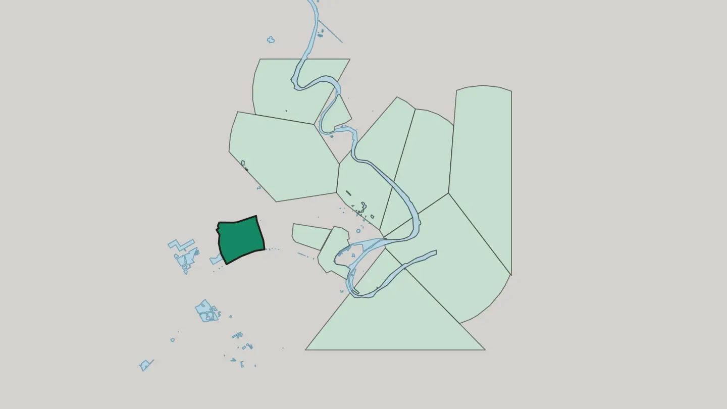 Map of Al-A'amiriya in Baghdad