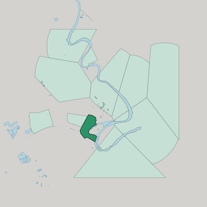 Map showing Al-Qadisiyah — In Baghdad