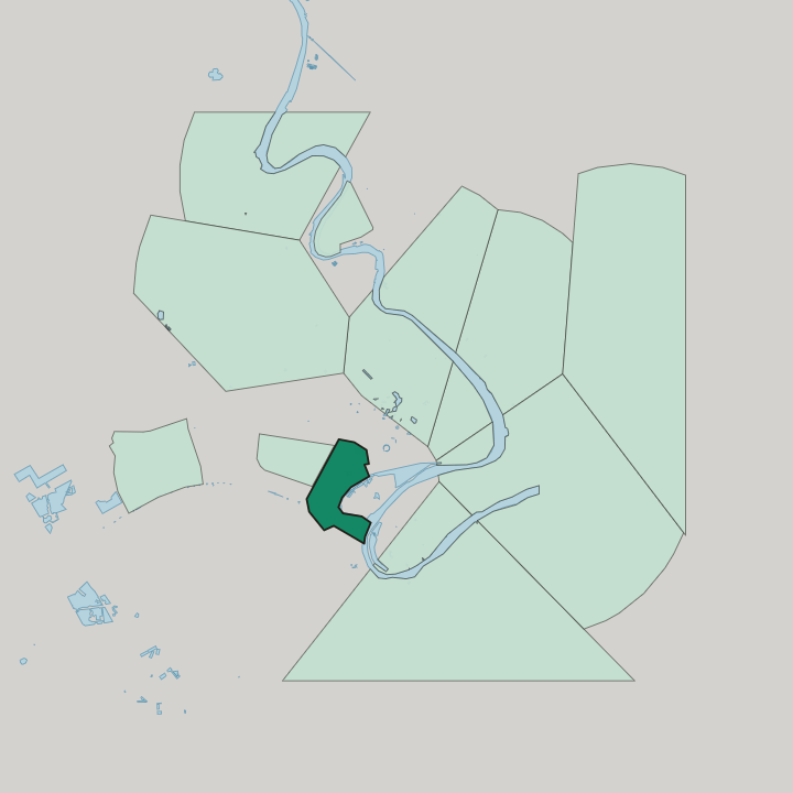 Map showing Al-Qadisiyah — In Baghdad