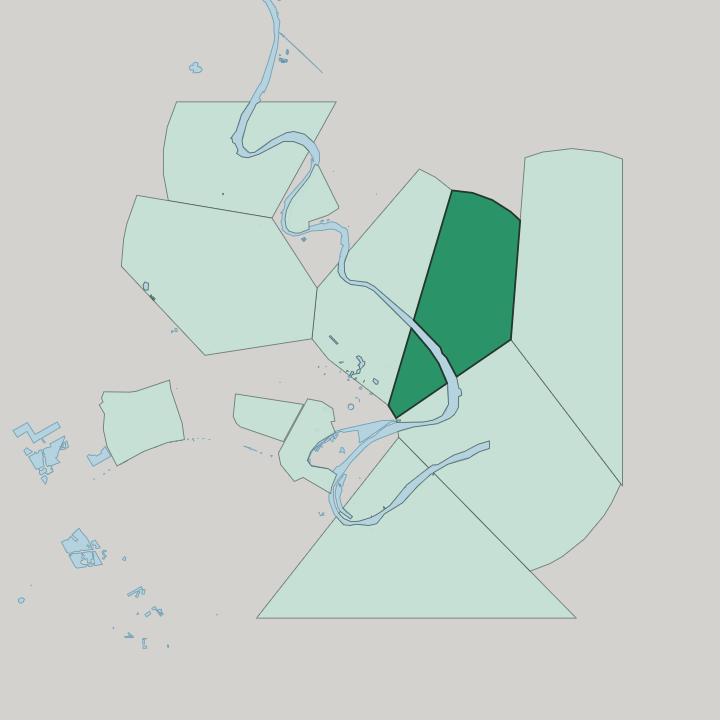 Map showing Al-Rusafa — In Baghdad