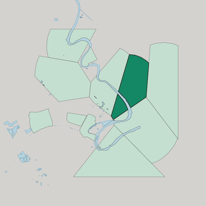 Map showing Al-Rusafa — In Baghdad