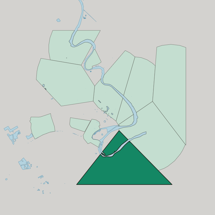 Map showing Dora — In Baghdad