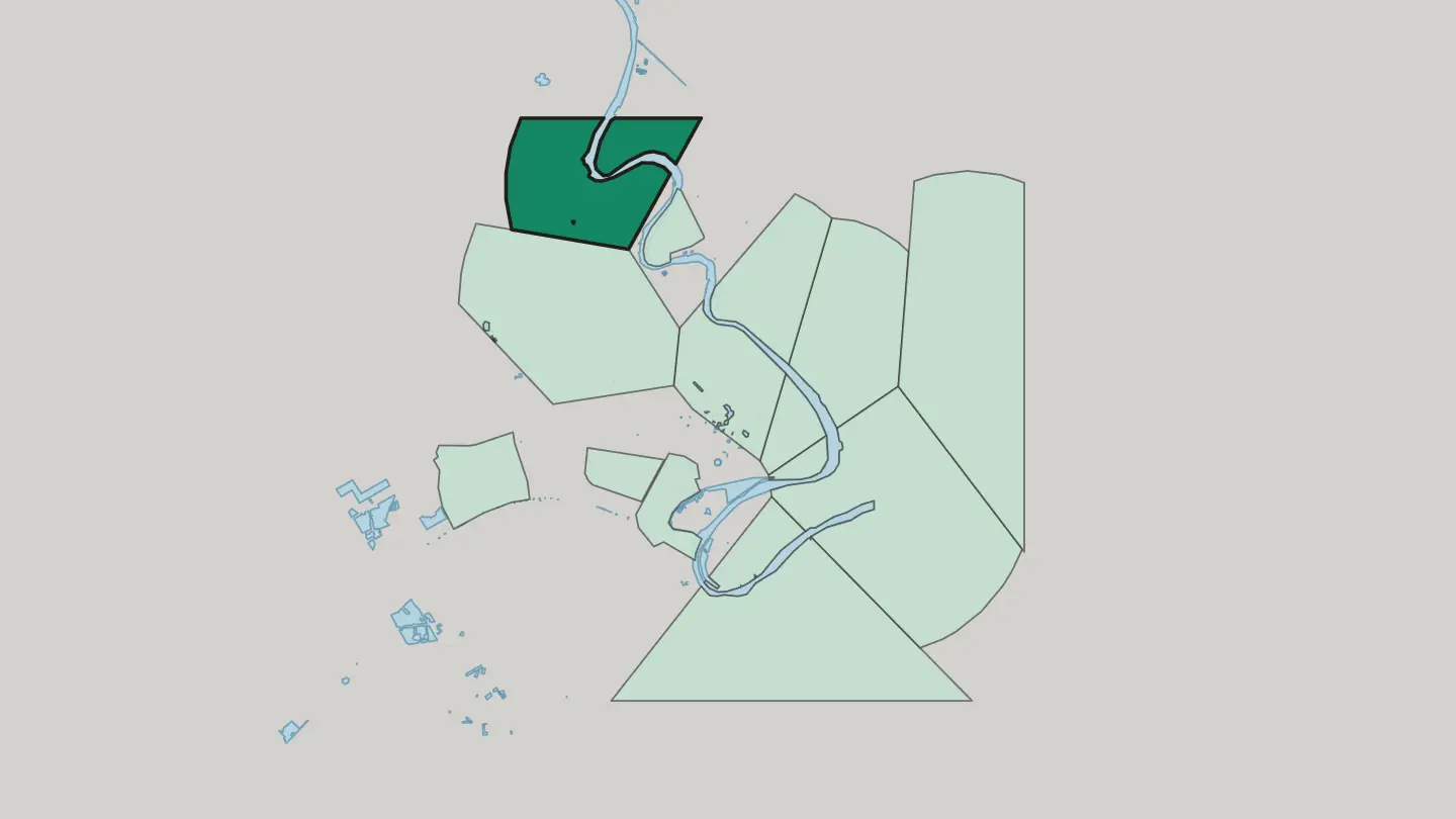 Map of Kadhimiya in Baghdad