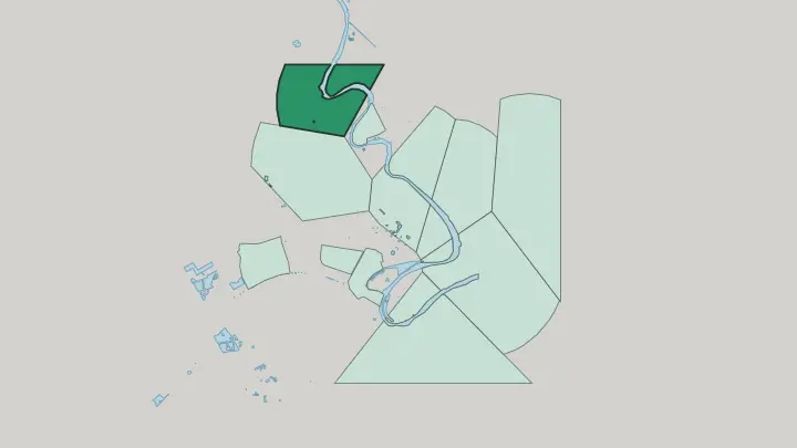 Map of Kadhimiya in Baghdad