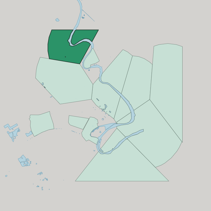 Map showing Kadhimiya — In Baghdad