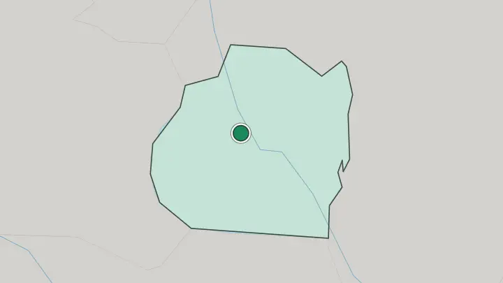 Map of Baghdad in Iraq
