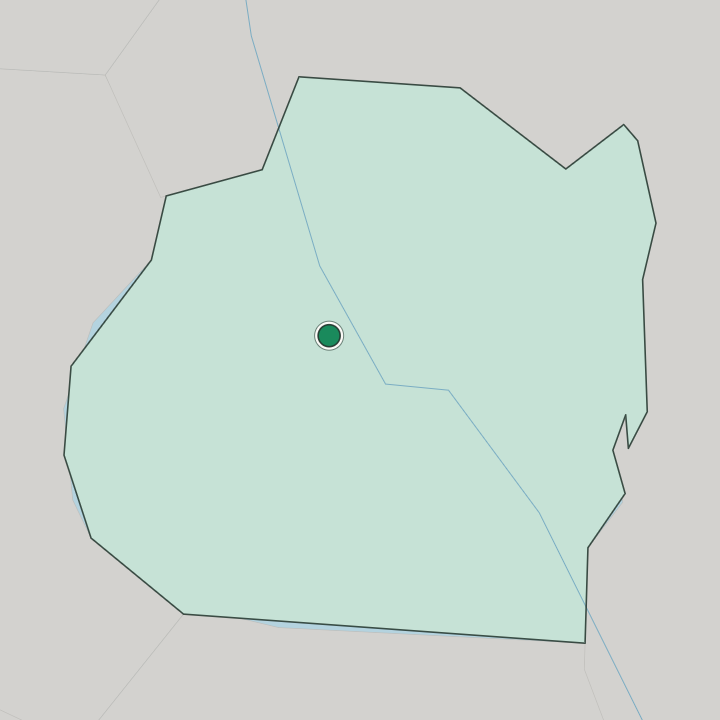 Map showing Round city of Baghdad — In Baghdad Governorate