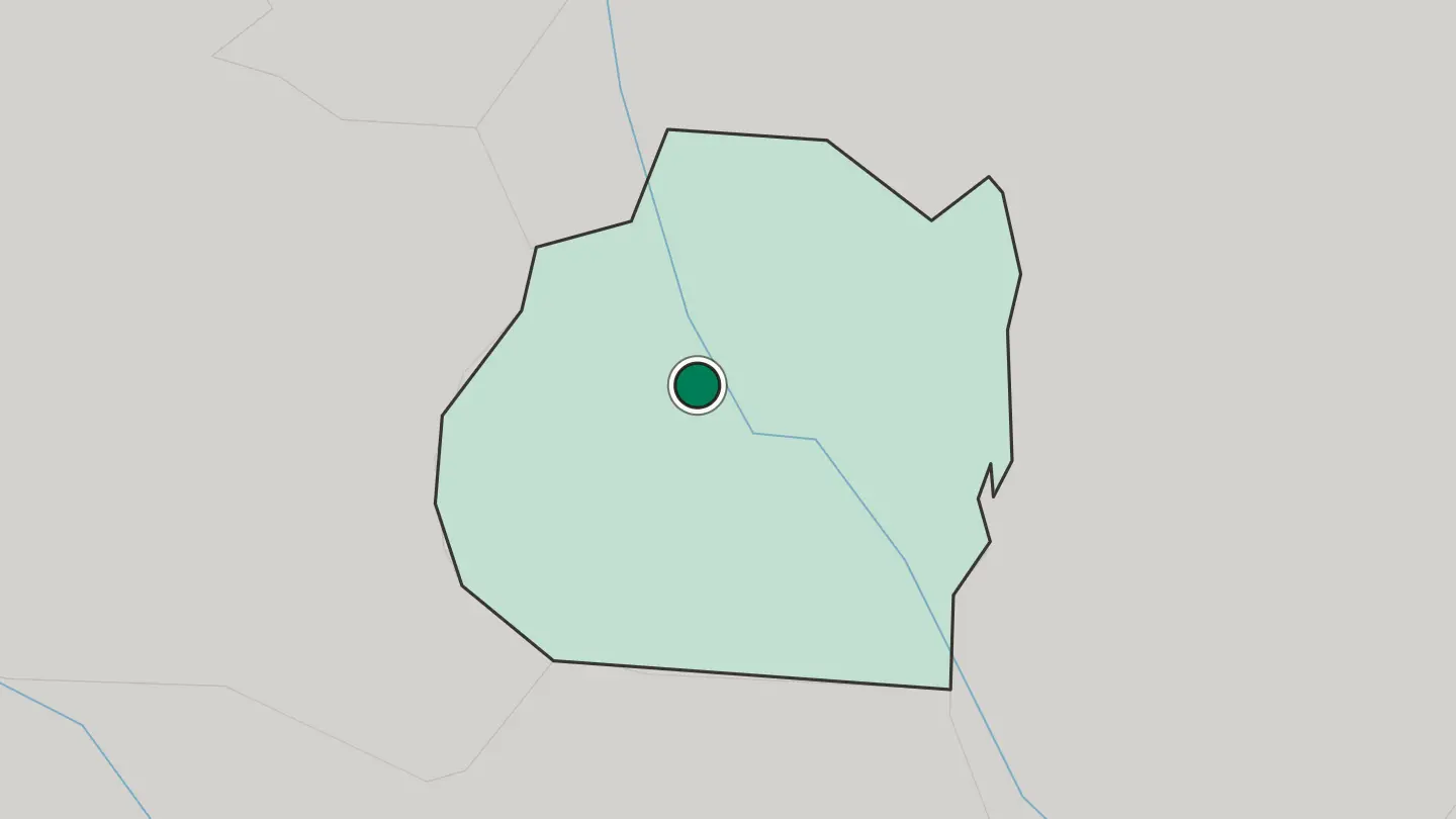 Map of Baghdad in Iraq