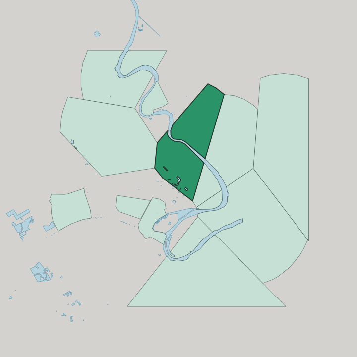 Map showing Mutanabbi Street — In Baghdad