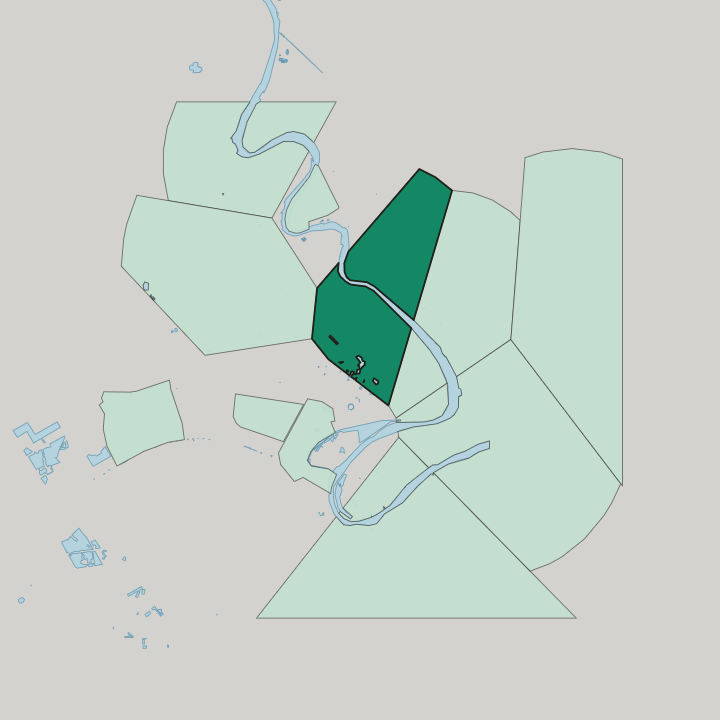 Map showing Mutanabbi Street — In Baghdad