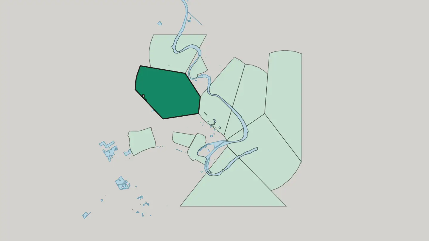 Map of Round city of Baghdad in Baghdad