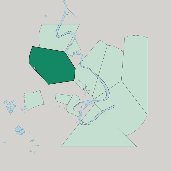 Map showing Round city of Baghdad — In Baghdad