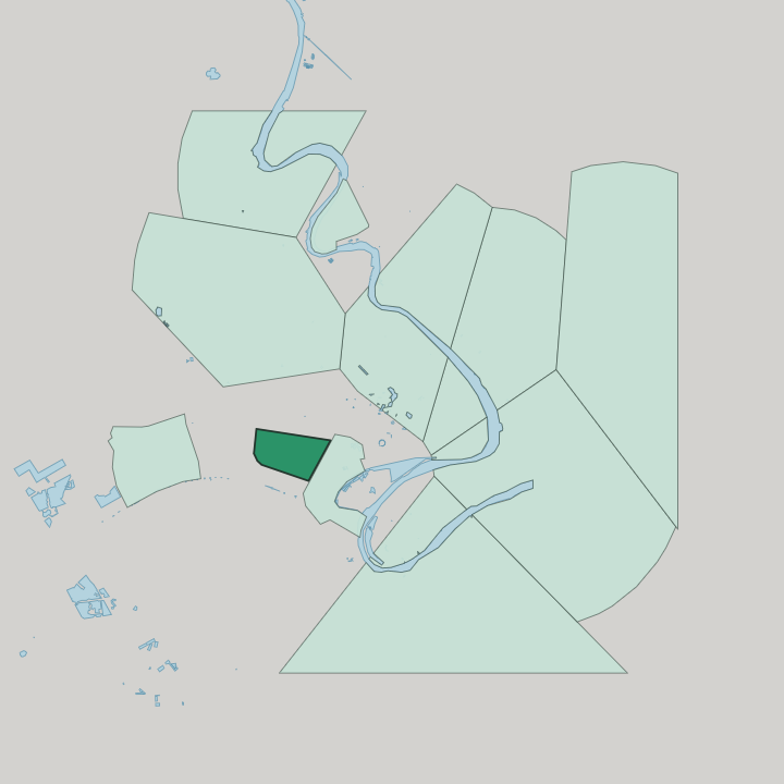 Map showing Yarmouk — In Baghdad