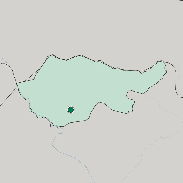 Map showing Dihok — In Duhok Governorate
