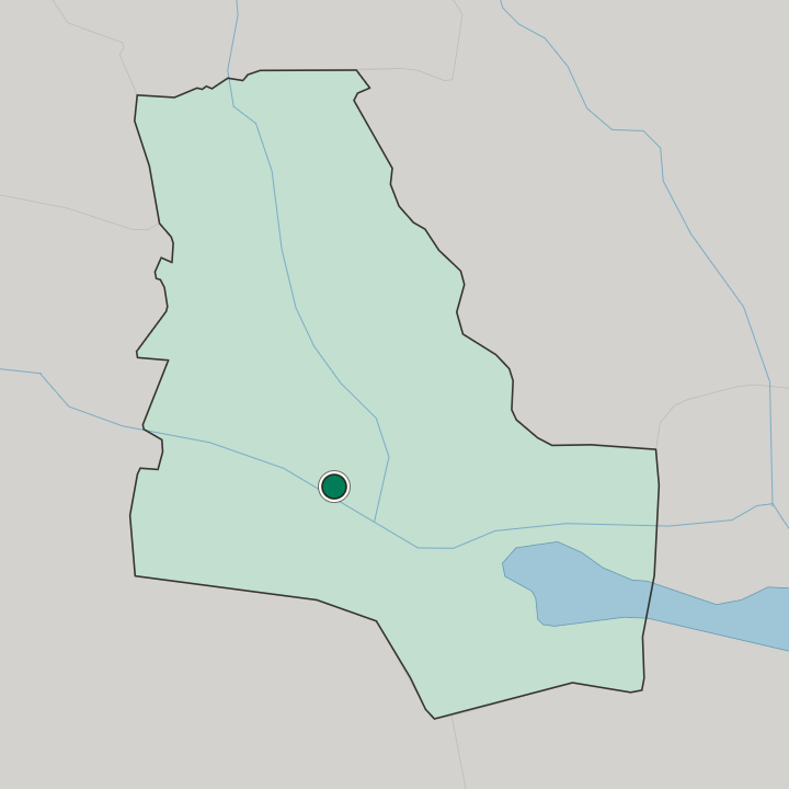 Map showing Nasiriyah — In Muḩāfaz̧at Dhī Qār