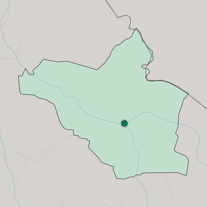 Map showing Al-Kut — In Wasit Governorate