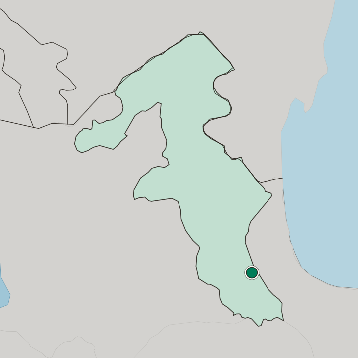 Map showing Khalkhāl — In Ardabil Province