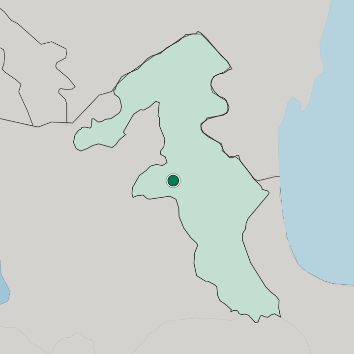 Map showing Meshgīn Shahr — In Ardabil Province