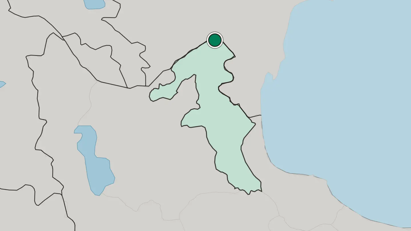 Map of Pārsābād in Iran