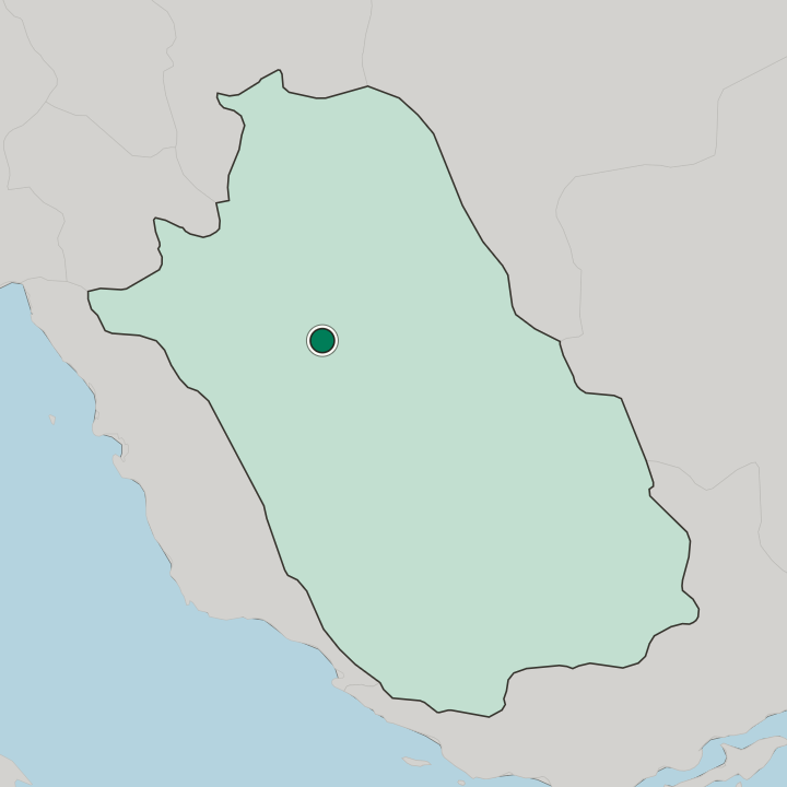 Map showing Shahr-e Ṣadrā — In Fars Province